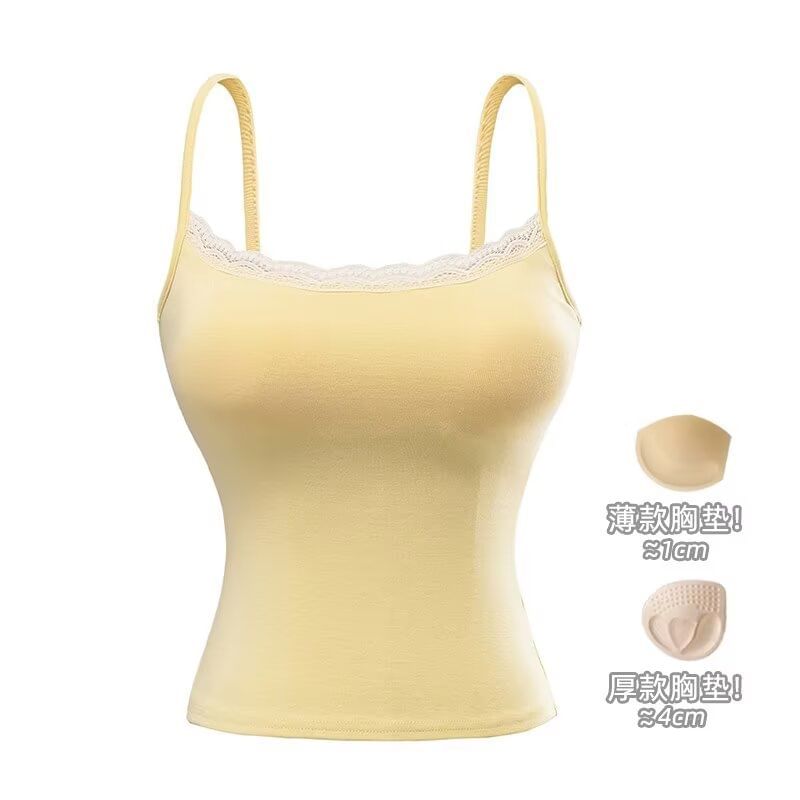 Lace Trim Cami Top