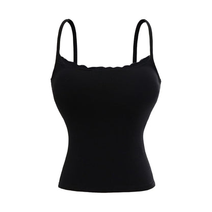 Lace Trim Padded Camisole