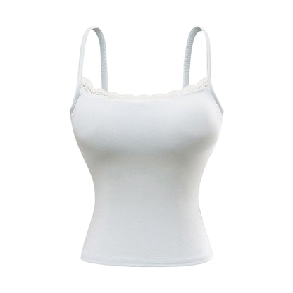 Lace Trim Padded Camisole