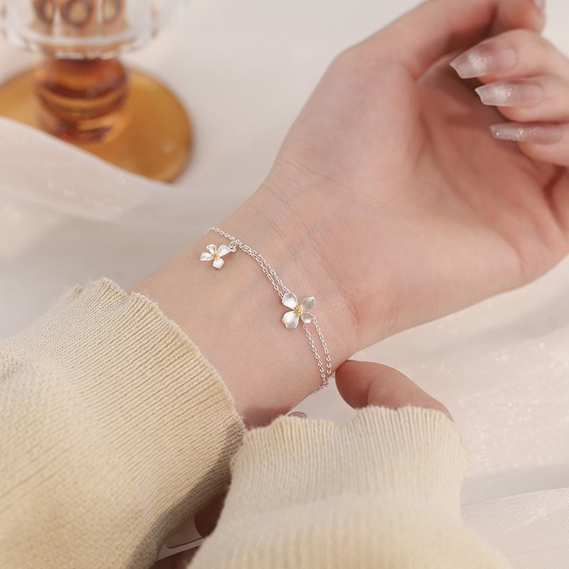 Bracelet Layered Flower