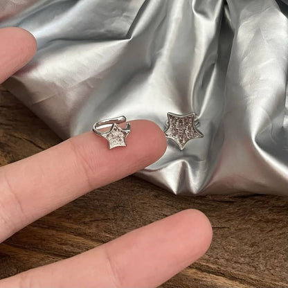 Cuff Star Ear Asymmetrical