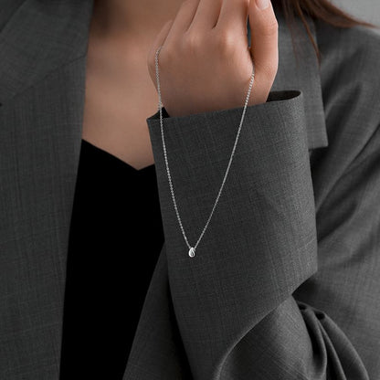 Teardrop Pendant Necklace
