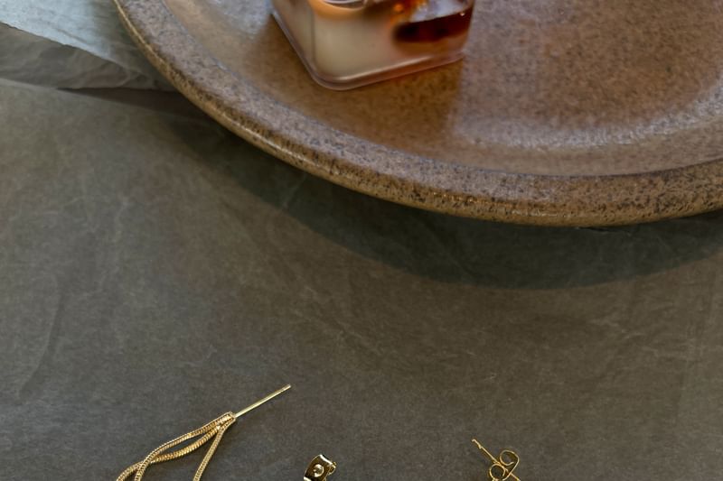 Sterling Silver Layered Hoop Earring 925