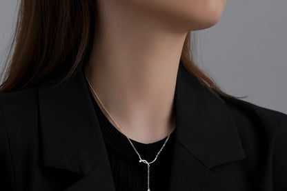 Rhinestone Pendant Necklace