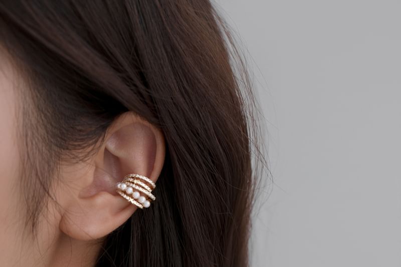 Pearl Faux Ear Cuff