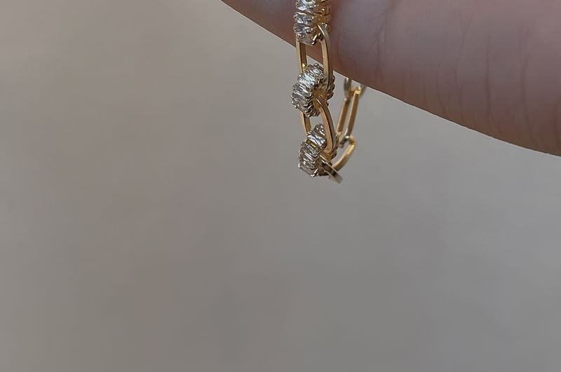 Chain Bracelet Rhinestone