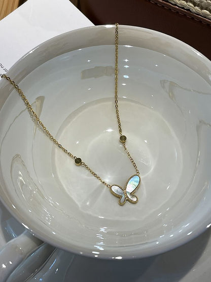 Necklace Butterfly Pendant
