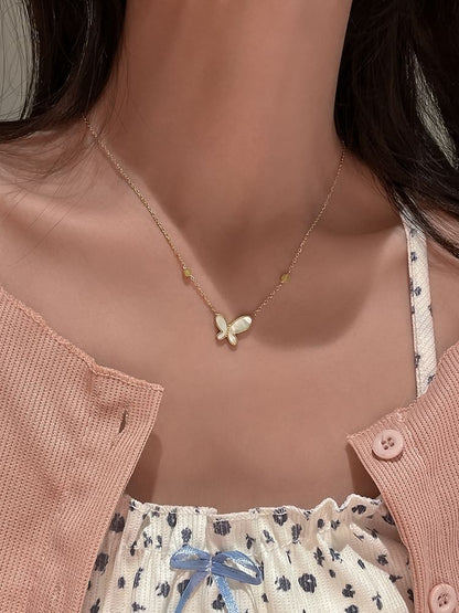Necklace Butterfly Pendant