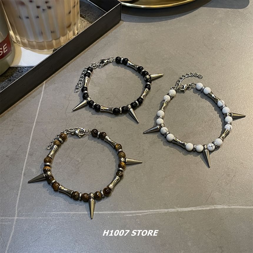 Studdded Bead Bracelet