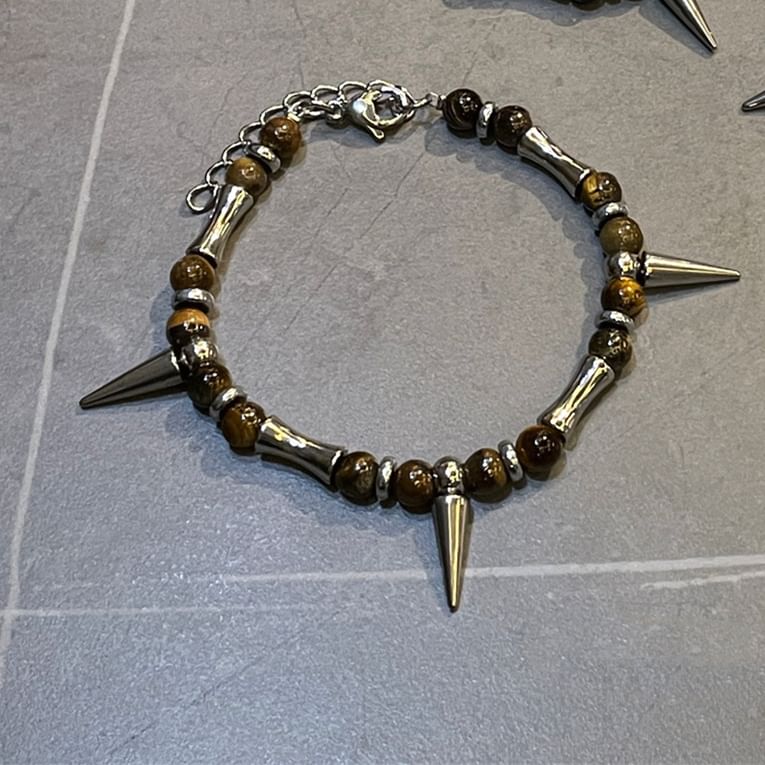 Studdded Bead Bracelet