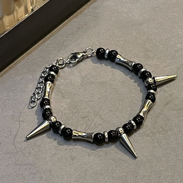 Studdded Bead Bracelet