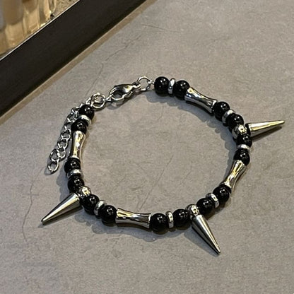 Studdded Bead Bracelet
