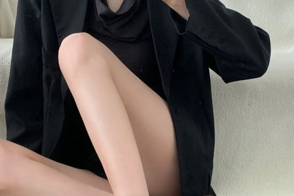 Strappy Buckled Platform Chunky Heel Short Boots