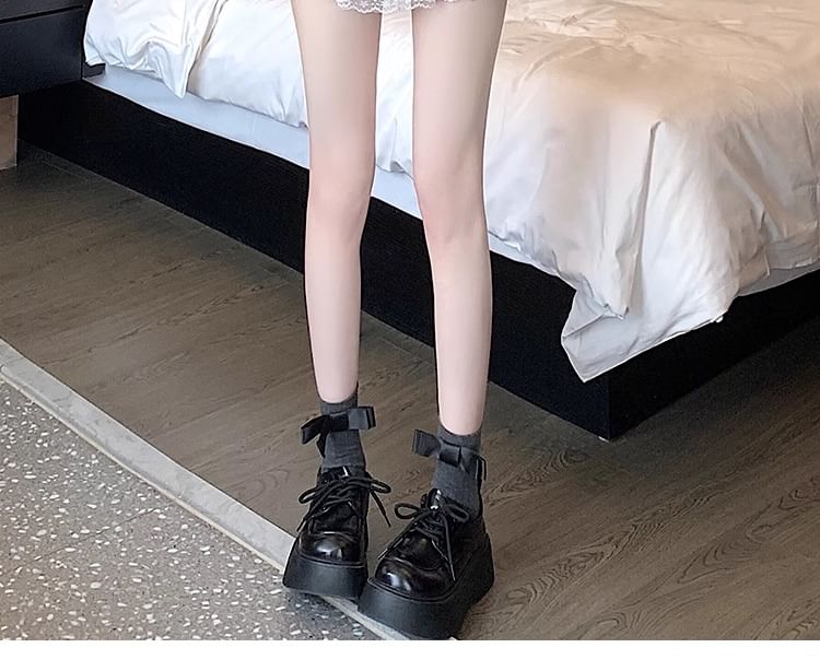 High Rise Pleated Lace Trim Mini A-Line Skirt
