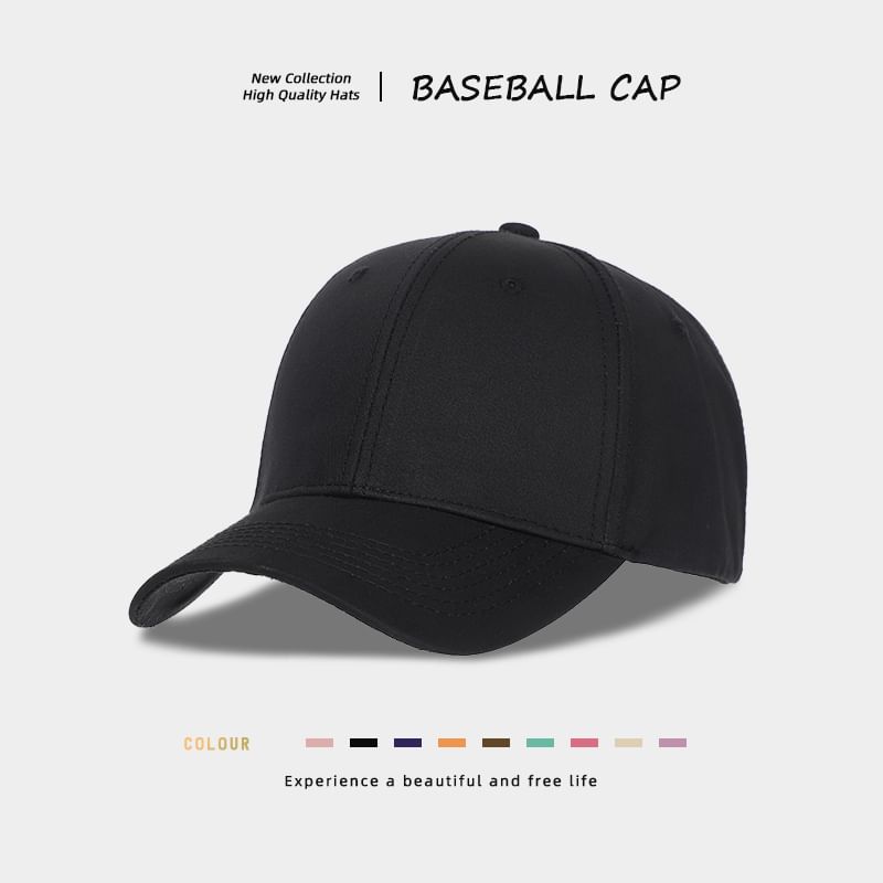Plain Baseball Cap