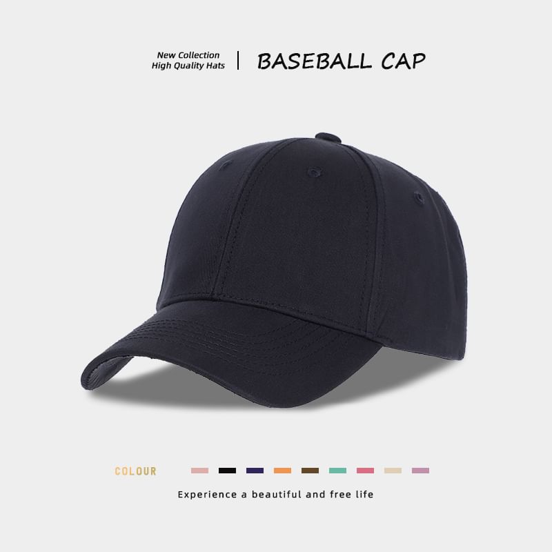 Plain Baseball Cap