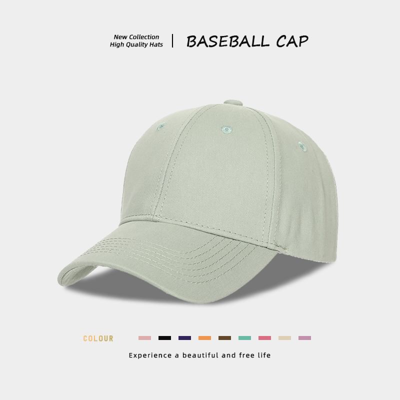 Plain Baseball Cap