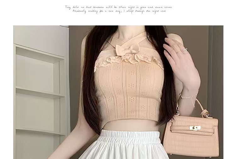 Tassel High Waist Mini A-Line Skirt