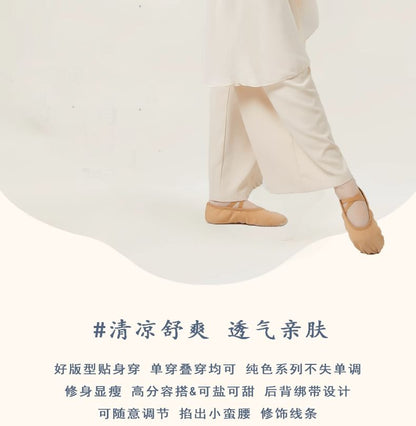 Plain Mock-Neck Sleeveless Dance Top