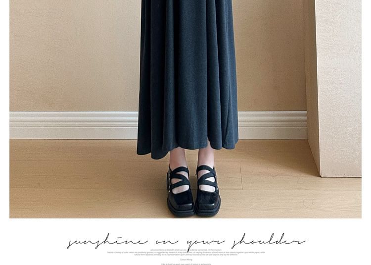 Maternity Cami Cardigan Maxi Skirt Knitted Four-Piece Set