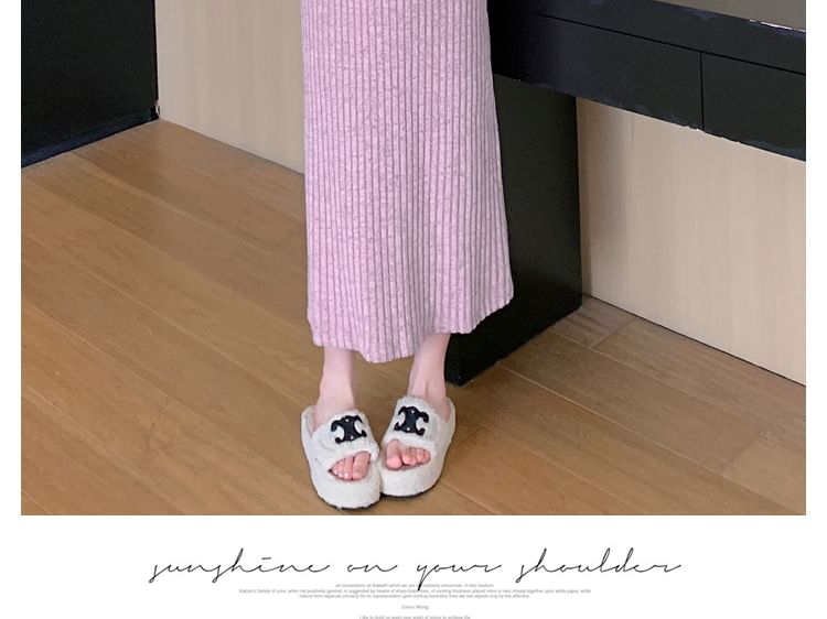 Maternity Spaghetti Strap Ribbed Midi Dress and Cardigan Set
