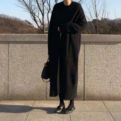 Midi Open Front Cardigan