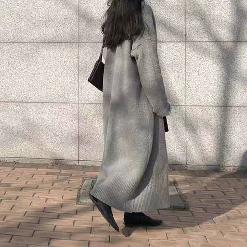 Midi Open Front Cardigan