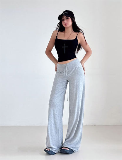 Solid Cami Top with Square Neck, Spaghetti Straps, Slim Fit