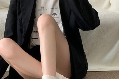 Faux Leather Lace-Up Shoes