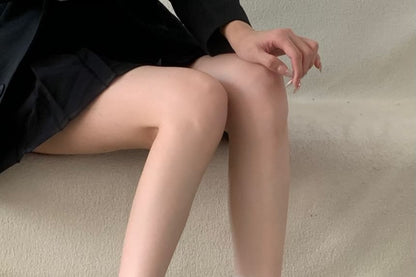 Faux Leather Lace-Up Shoes