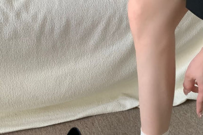 Faux Leather Platform Mary Jane Shoes