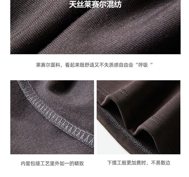 Slim-Fit Henley Long-Sleeved Tee