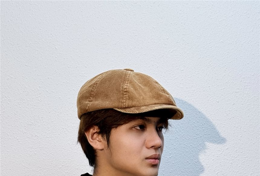 Corduroy Newsboy Cap
