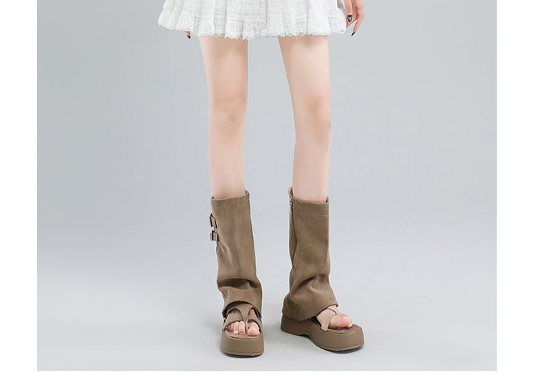 Ruffle Lace Trim Mini A-Line Skirt