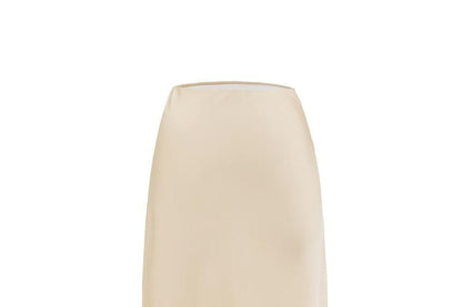High Rise Plain Pencil Maxi Skirt