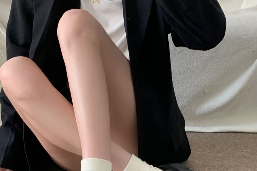 Faux Leather Double Strap Platform Loafers