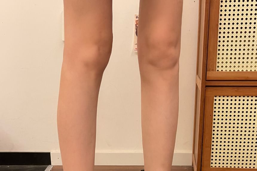 Faux Leather Platform Buckled Strap Short Boots