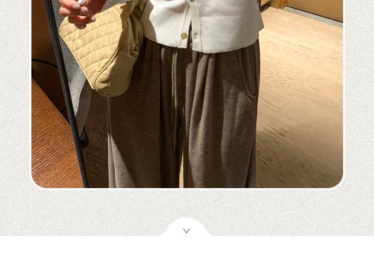 Round Neck Plain Cardigan