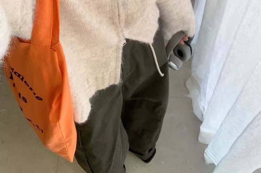 Double Zip Plain Cardigan