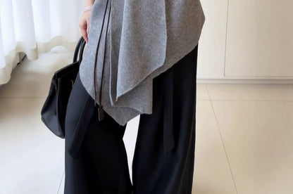 Open Front Plain Cardigan