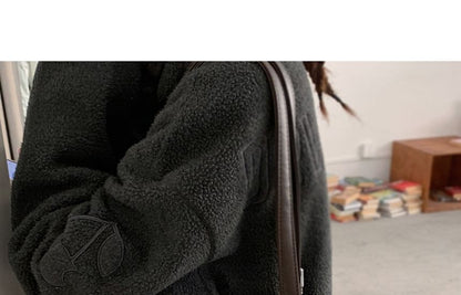 Belted Zip Flap Pocket Shoulder Bag