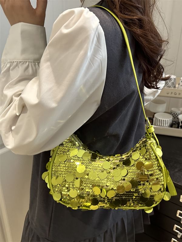 Sequin Shoulder Bag