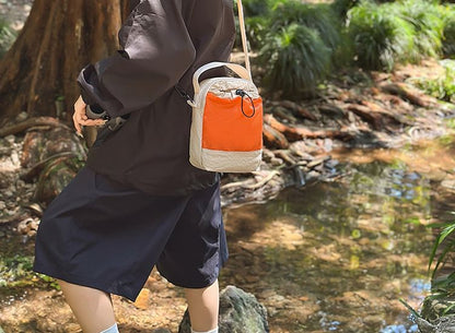 Drawstring Bucket Crossbody Bag