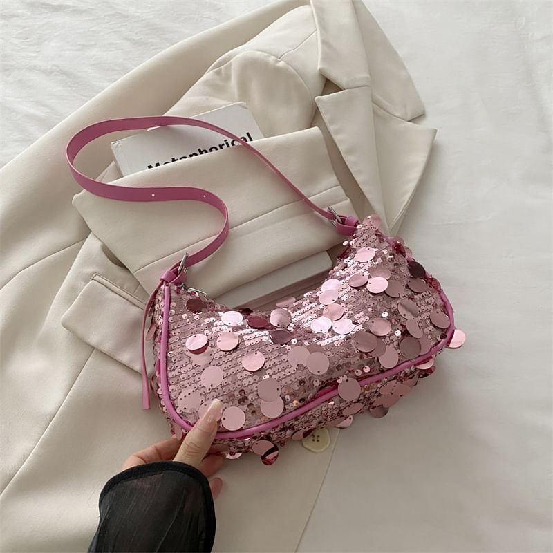 Sequin Shoulder Bag
