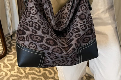 Leopard Print Shoulder Bag