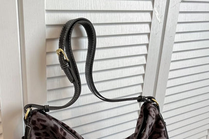 Leopard Print Shoulder Bag