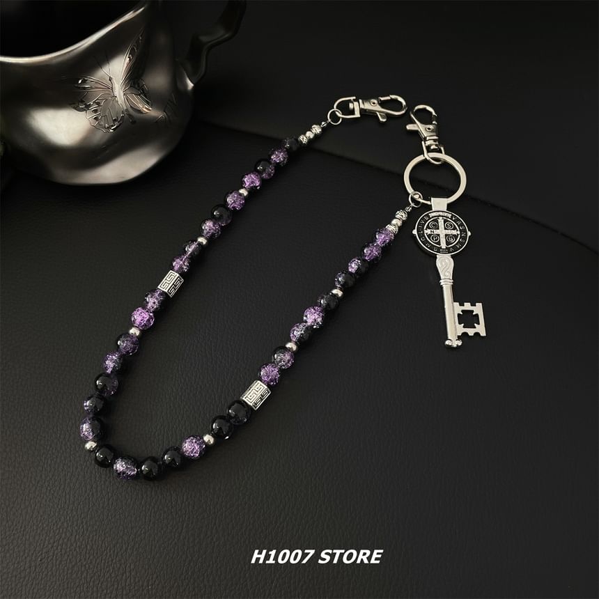 Key Alloy Bead Jeans Chain