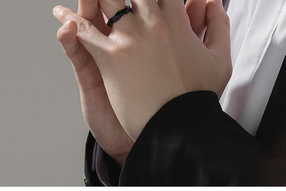 Textured Alloy Ring (Various Designs)