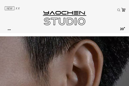 Irregular Alloy Huggie Earring / Set