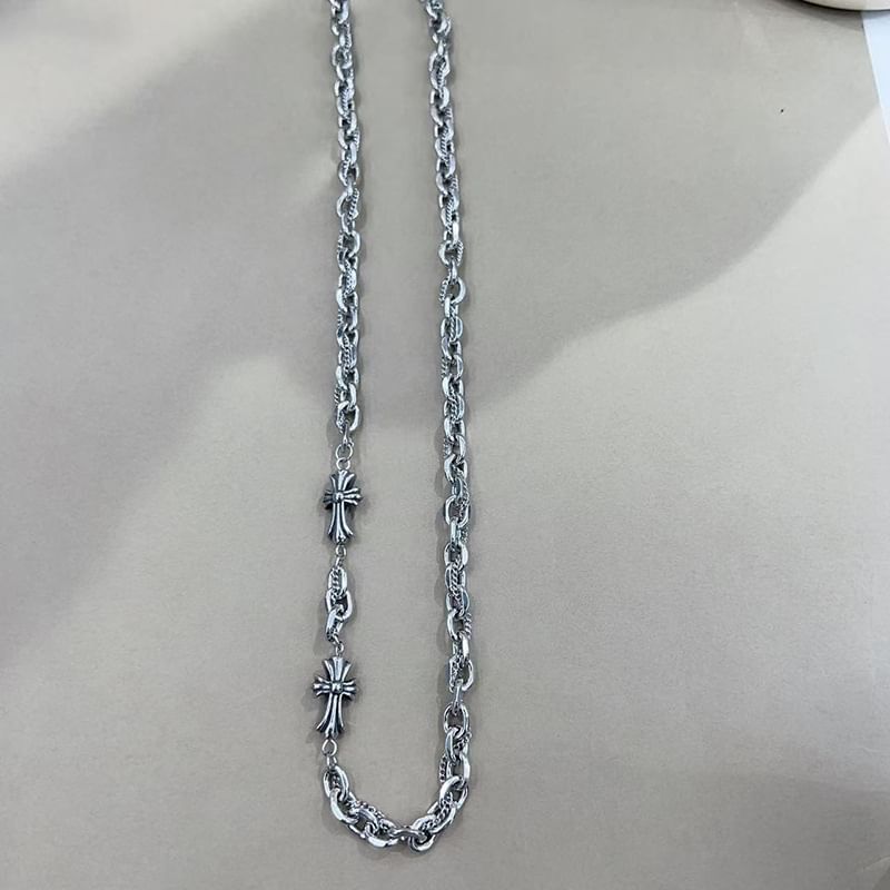 Silver Tone Chain Necklace